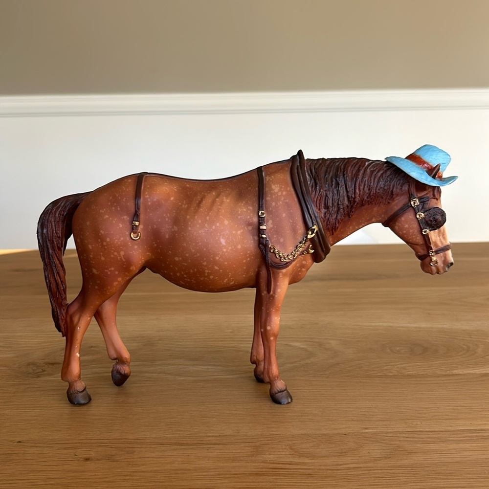 Breyer Old Timer Red Roan in good condition